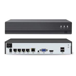 4-х канальный POE IP видеорегистратор 6204HE-POE-4K XM